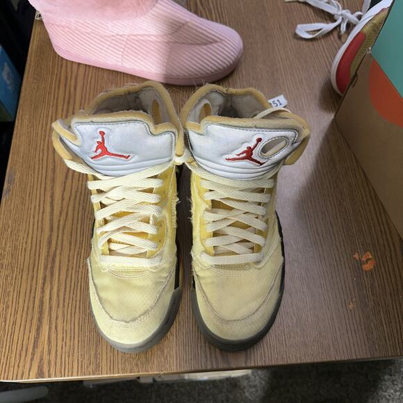 Size 5.5 - Jordan 5 SP x Off-White Mid Sail main image 5